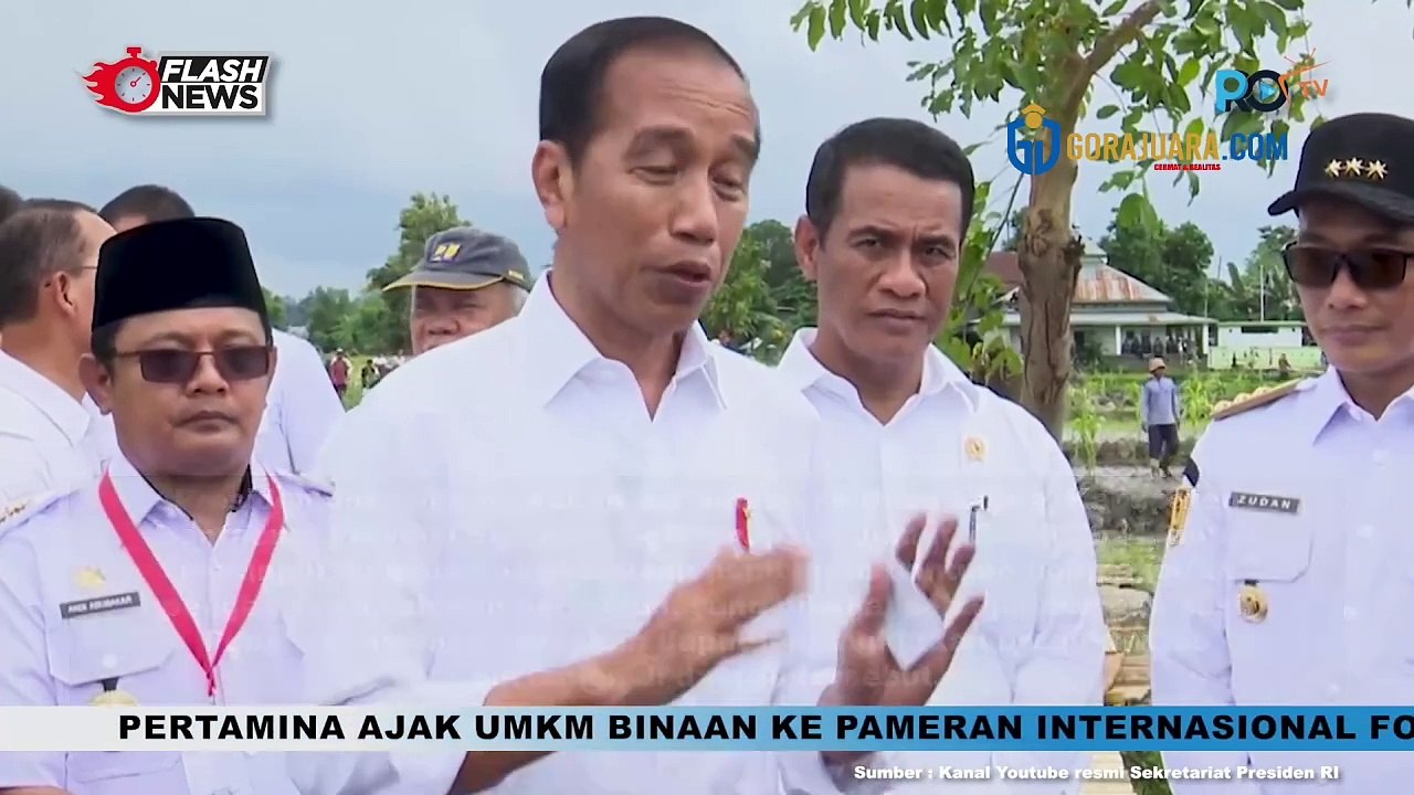 TINJAU POMPANISASI DI BANTAENG JOKOWI: TINGKATKAN PRODUKTIVITAS PERTANIAN DAN ANTISIPASI KEKERINGAN