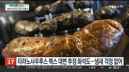 [지구촌톡톡] 티라노사우루스의 대변은 어떤 모양?…'배설물 화석' 박물관 外