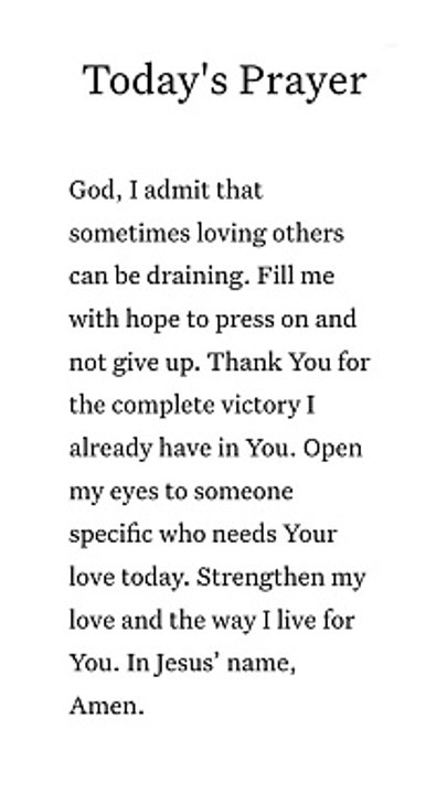Today's Prayer 6/7/24