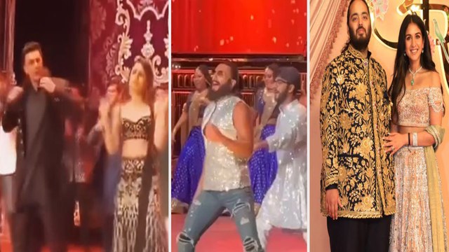 Anant Ambani Radhika Merchant Sangeet Inside Video; Ranveer, Ranbir-Alia, Salman dance performance!