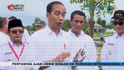 TINJAU POMPANISASI DI BANTAENG JOKOWI : TINGKATKAN PRODUKTIVITAS PERTANIAN DAN ANTISIPASI KEKERINGAN