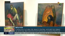 Bolivia prepara exhibición de 152 obras de arte del pintor Miguel Alandia Pantoja