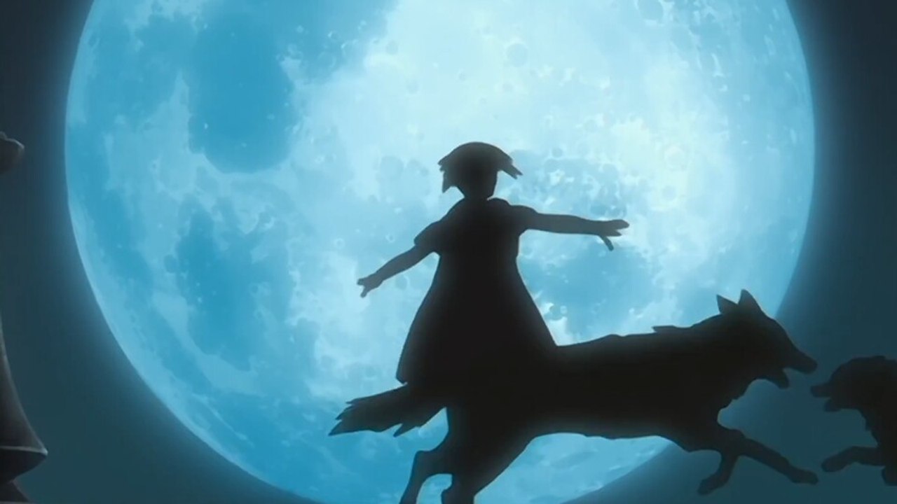 In wolf's rain suchen vier wölfe gemeinsam nach dem paradies in einer dystopischen welt