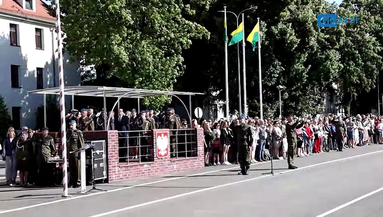 Uroczysta przysięga wojskowa w Koszalinie