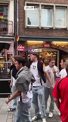 İngilizler İspanya’ya Mağlup Olan Almanya Taraftarlarıyla Kavga Etti