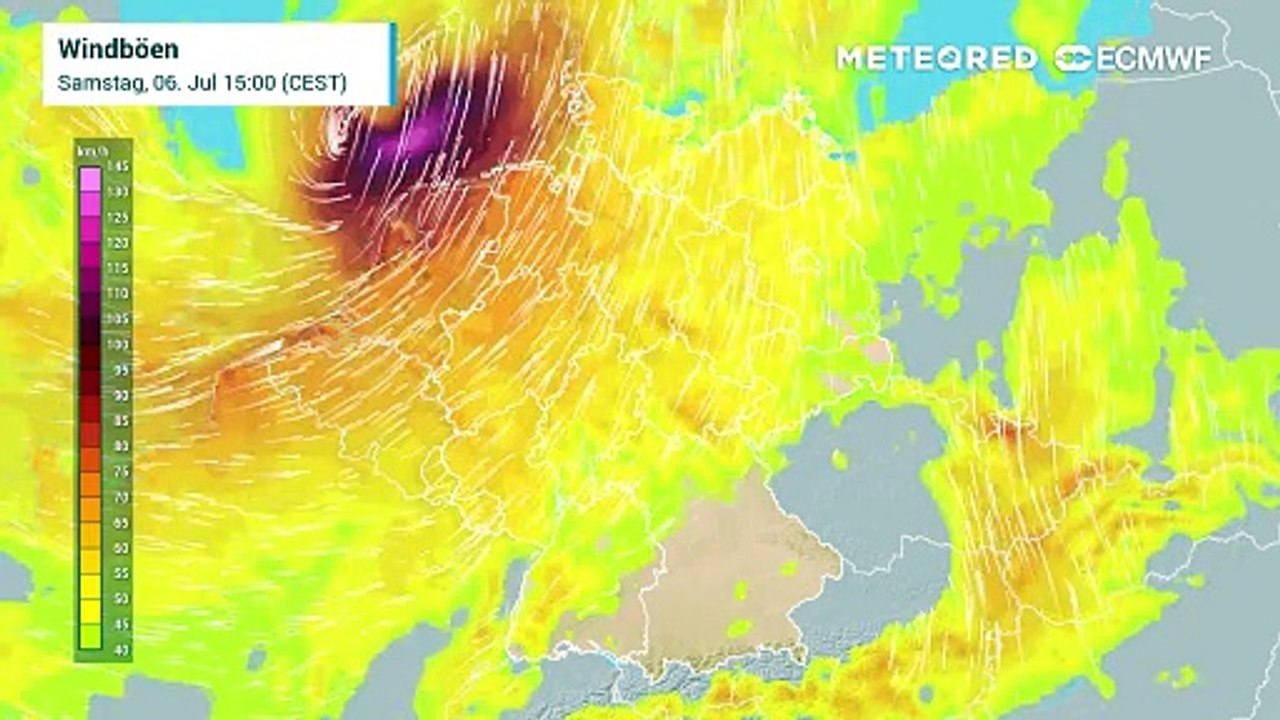 Sturmwarnung für den norden! am samstagabend droht an der küste schwerer sturm!