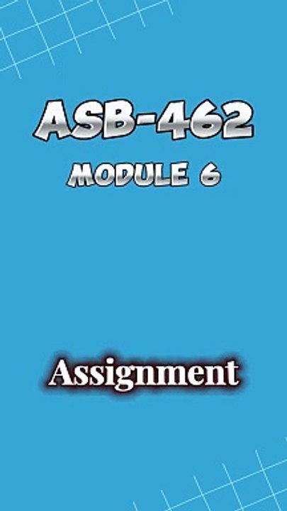 Comparative Documentary Analysis: ASB 462 Module 6 Assignment Guide