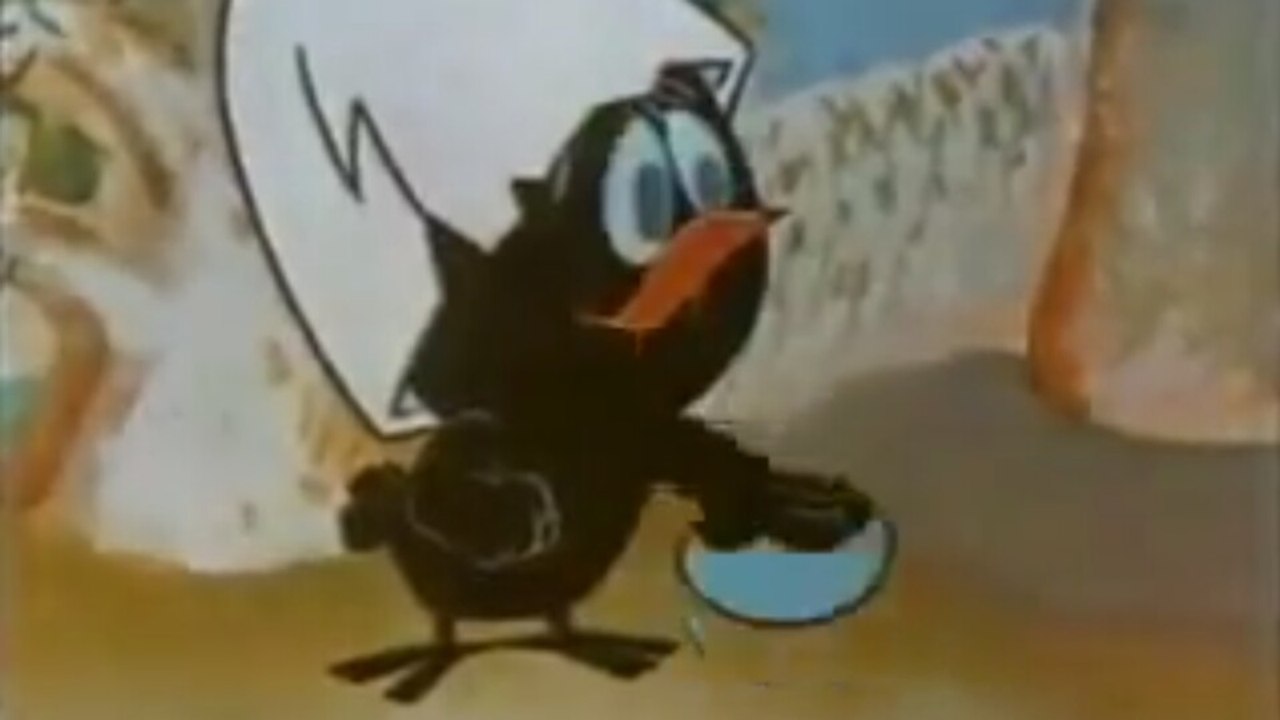 Das Intro von Calimero, dem Küken mit der Eierschale auf dem Kopf ...