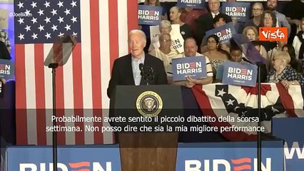 Biden: ?Non permetter? che un dibattito mi faccia fuori dalla corsa?