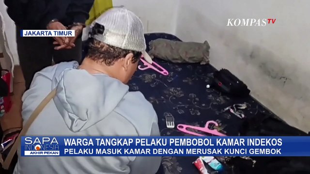 Nekat Bobol Kamar Indekos, Pria Diringkus Unit Reskrim Polsek Duren Sawit!