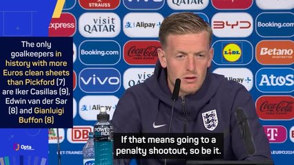 Pickford steeled for penalty shootout ahead of England-Switzerland