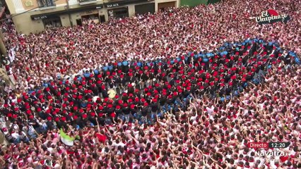 Un año más, los gaiteros hacen latir el corazón de Pamplona