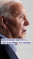 Biden Mistakenly Identifies as 'First Black Woman' Vice-President