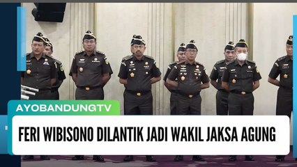 Feri Wibisono Dilantik Jadi Wakil Jaksa Agung