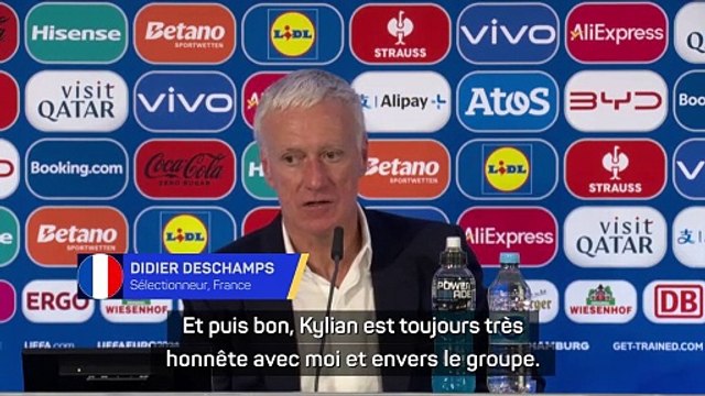 Deschamps explique la sortie de Mbappé : “De par tout ce qu’il a eu, il était très fatigué”