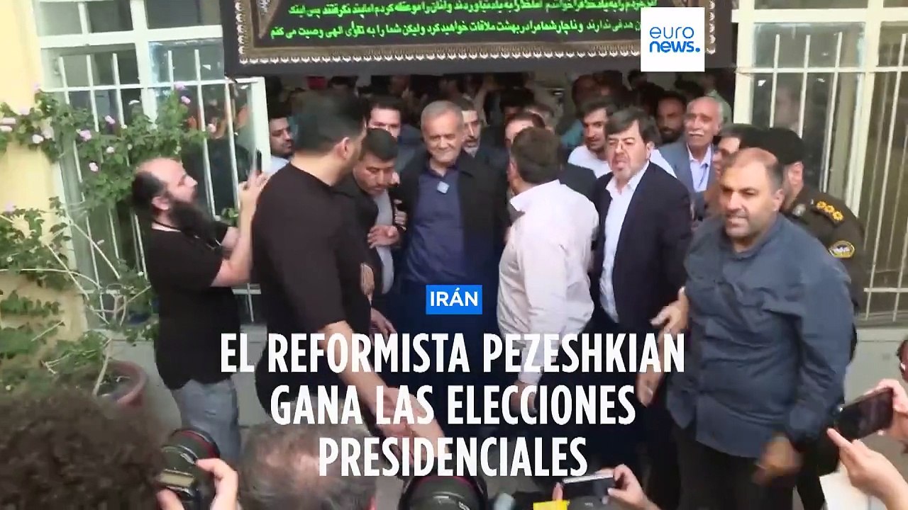 Masoud Pezeshkian es el nuevo presidente de Irán tras ganar la segunda vuelta de las elecciones