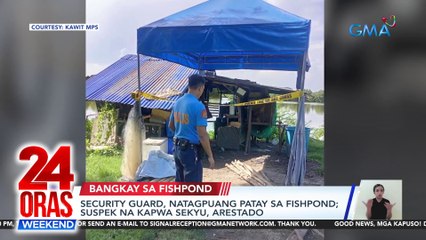 24 Oras Weekend Part 2 - Sekyu pinatay ng katrabaho; babala vs pekeng GMA Gala invite; hulicam dukot ng cellphone; atbp.
