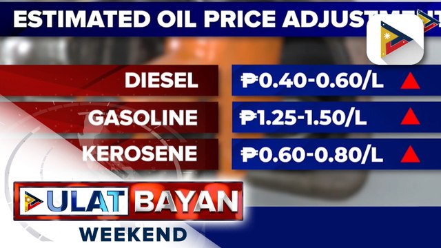 Presyo ng produktong petrolyo, posible na namang tumaas sa susunod na linggo
