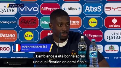 Dembélé : “Ceux qui ne sont pas contents avec notre jeu, ce n’est pas notre problème”