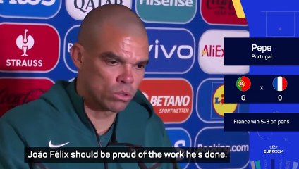 Pepe on Felix's Missed Penalty: A Valuable Learning Experience