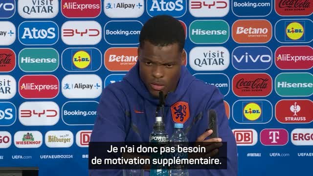 Pays-Bas - Dumfries : Pas besoin de motivation supplémentaire avant d'affronter la Turquie