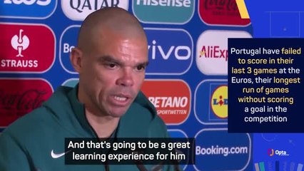 Felix missed penalty 'great learning experience' - Pepe