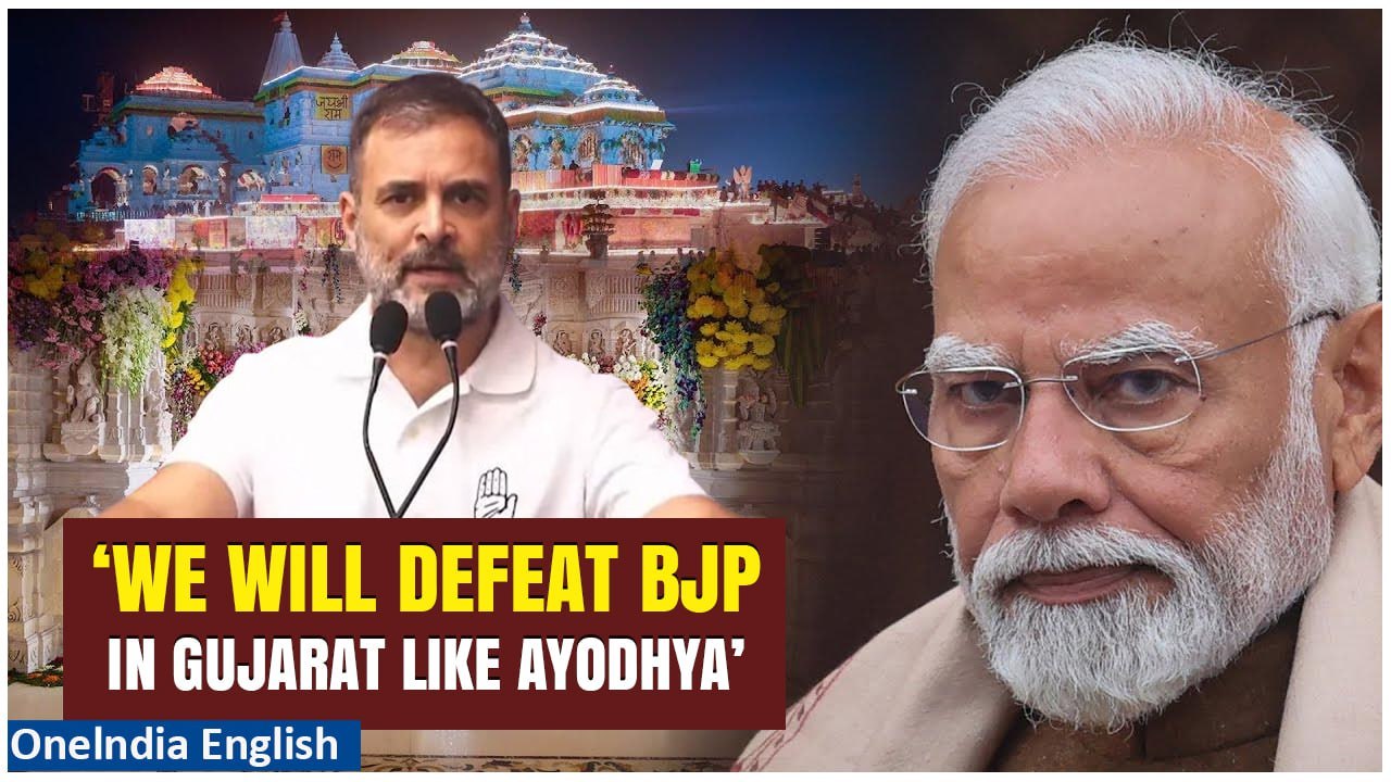 Rahul Gandhi Takes On BJP In Gujarat, Vows To Defeat Modi In Gujarat ‘Like I.N.D.I.A Did In Ayodhya’
