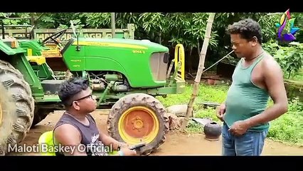 Dhakal Dhukul Tege Danda hasunj kana || santali comedy video 2024 ||