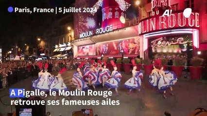 Le Moulin Rouge inaugure ses nouvelles ailes en fanfare