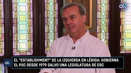 Entrevista Xavi Palau, Jefe de la oposición Ayto de Lleida / Pdte PP Lleida
