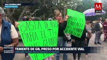 Teniente de la Guardia Nacional se encuentra preso por accidente vial