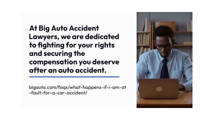 Big auto Accident lawyers