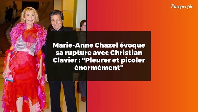 Marie-Anne Chazel évoque sa rupture avec Christian Clavier : Pleurer et picoler énormément