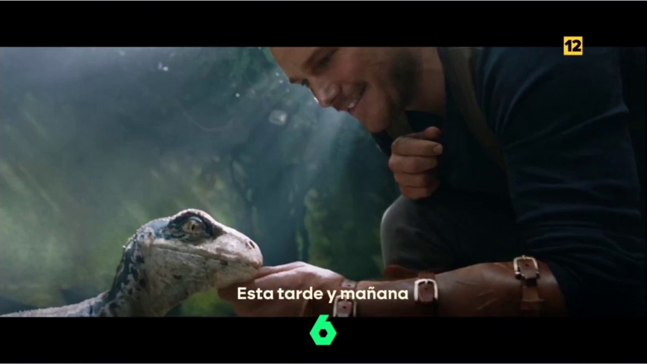 Jurassic World y Jurassic World El Reino Caido | El 06-07-2024 y el 07-07-2024 a las 15:30h | En La Sexta