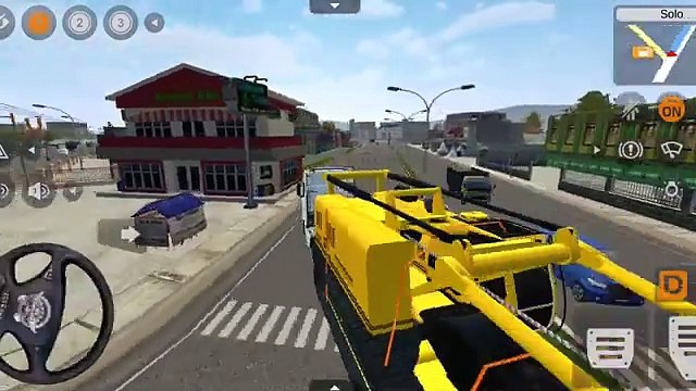 العاب نقل الآلات الثقيلة في محاكاة حافلة إندونيسيا العاب سيارات - bus simulator indonesia