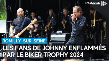 Les fans de Johnny enflammés par le Biker Trophy 2024