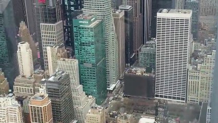 ニューヨーク市ツアーガイドによるエンパイア ステート ビル展望台。