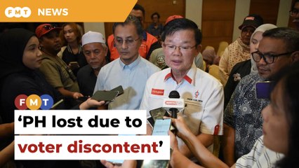 Election loss caused by discontent over govt policies, says Chow