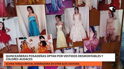 Quinceañeras posadeñas optan por vestidos desmontables y colores audaces