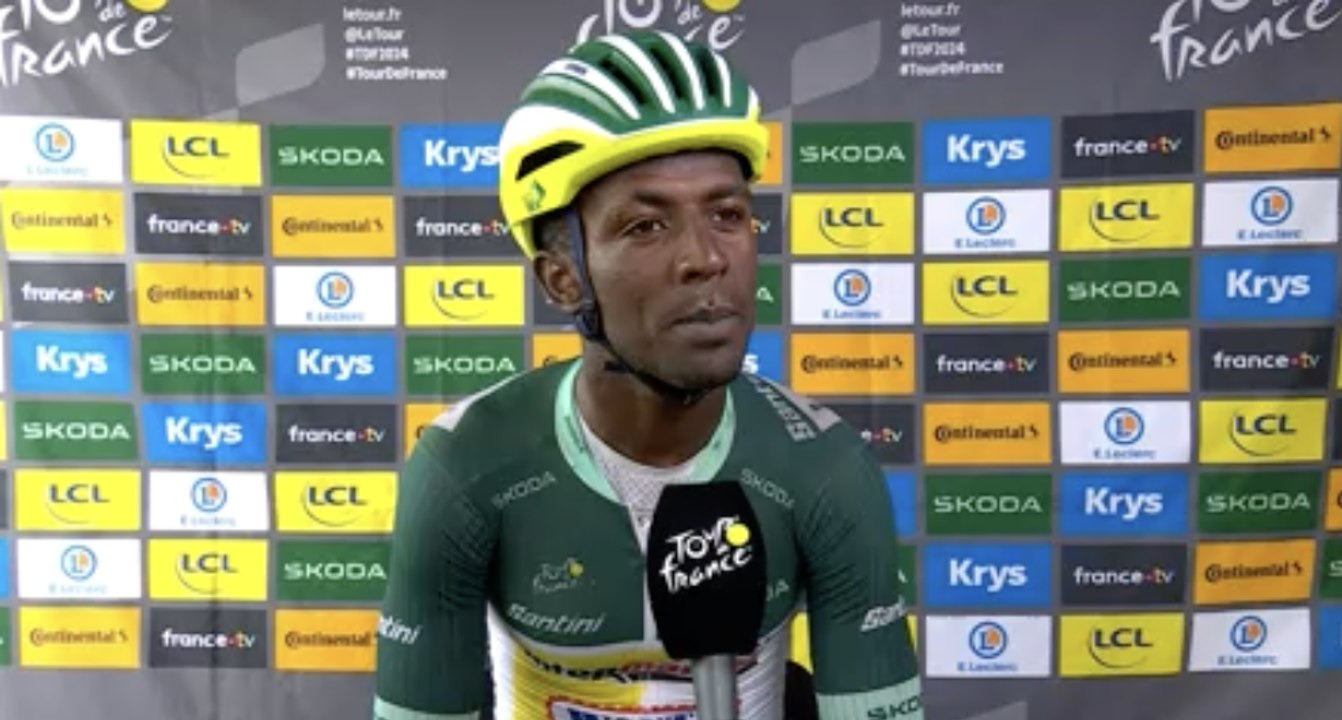 Cycling - Tour de France 2024 - Biniam Girmay : "I am really pround to win with the green jersey"