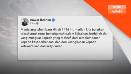 PM seru umat Islam istiqamah, hayati hijrah Rasulullah