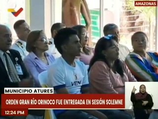 Amazonenses condecorados con la Orden Gran Río Orinoco por sus valiosos aportes al estado