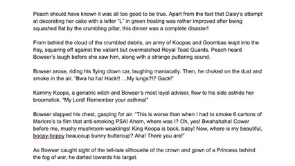 Bowsette's Princess Lessons - Chapter 1 (audio corrected version)