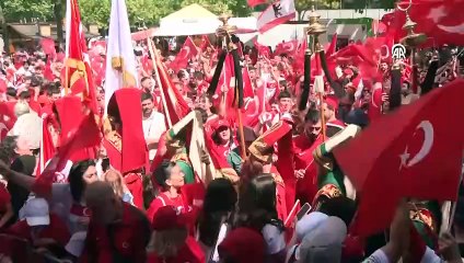 Milli Takım'a destek mesajları