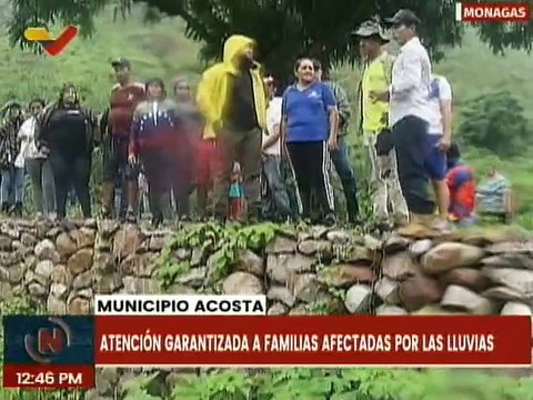 Monagas | Familias afectadas por las lluvias reciben atención integral en el mun. Acosta