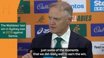 'A win is really important' – Schmidt kicks off new Wallabies era with a bang