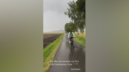 Cuando Nacho y Joselu salen a montar bici