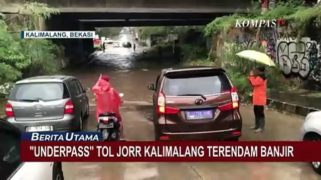 Tebing Tol JORR di Pesanggrahan Jaksel Longsor Akibat Tak Kuat Menahan Air Hujan