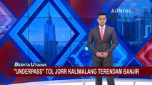 Hujan Deras, Underpass Tol Jorr Kalimalang Terendam Banjir Hingga 50 Cm