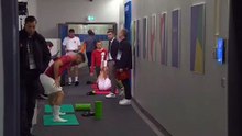 Milli yıldızlarımız Plevne Marşı'yla ısınıyor!